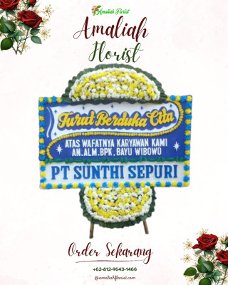 Papan Bunga Duka di Kedungwuni