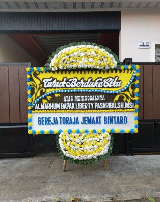 Papan Bunga Duka di Kedungwuni